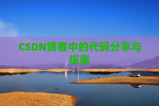 CSDN博客中的代码分享与探索